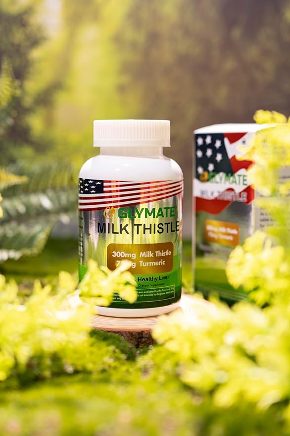 Milk Thistle with Turmeric Liver Cleanse and Detox 120 Tablets