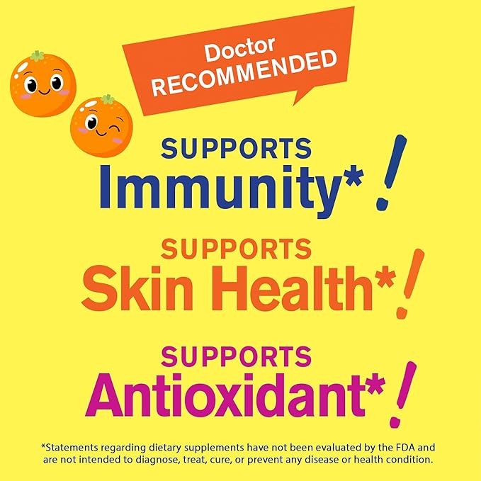 WellYeah Vitamin C Kids + B Complex Kids Gummies Bundle - Great Tasting Vitamin Supplement Gluten Free GMO Free Chewable Gummy
