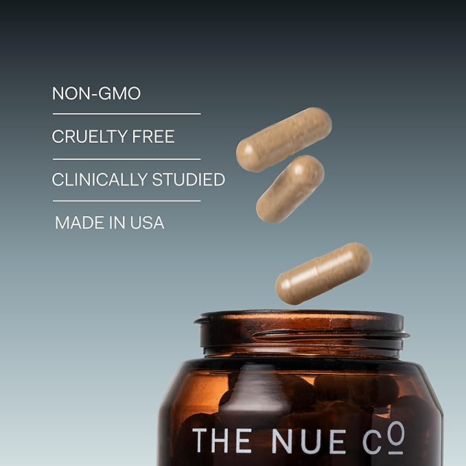 The Nue Co. Women's MULTIVITAMIN Supplement- Supports Energy Immunity Focus Vegan Gluten Free 30 Capsules