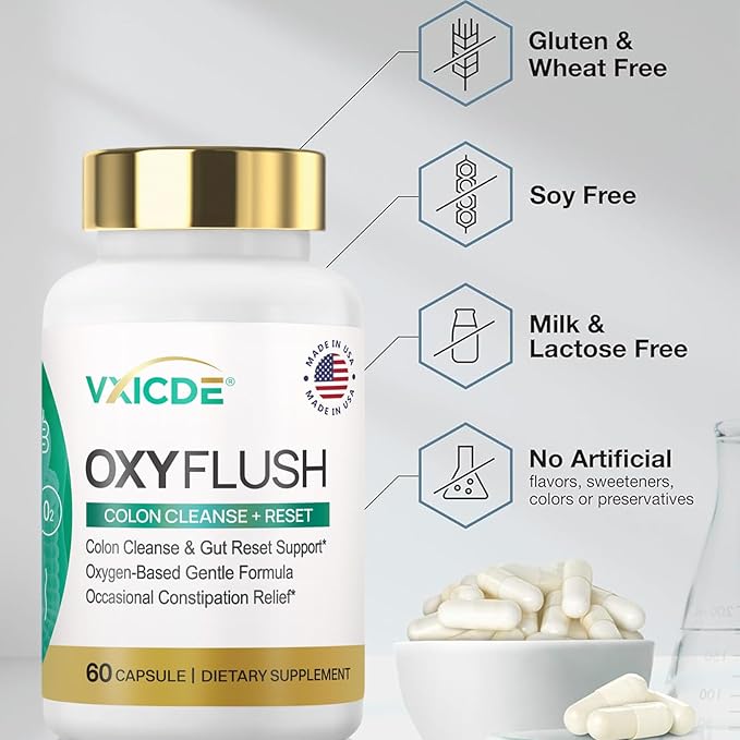 Magnesium 500mg 60 Capsules - 30 Servings. Non-GMO Gluten Free Vegan Friendly