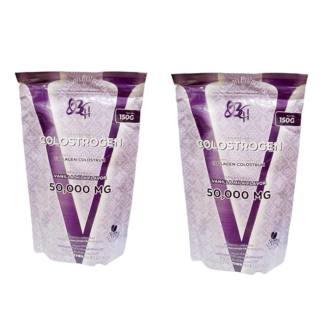 2 Packs V Colostrogen Vanilla Milk Flavor 150g - 30 Day Supply