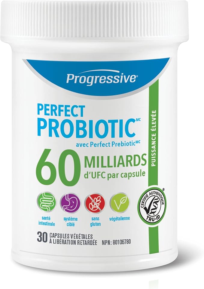 PROGRESSIVE Perfect Probiotic 60B 30 CT