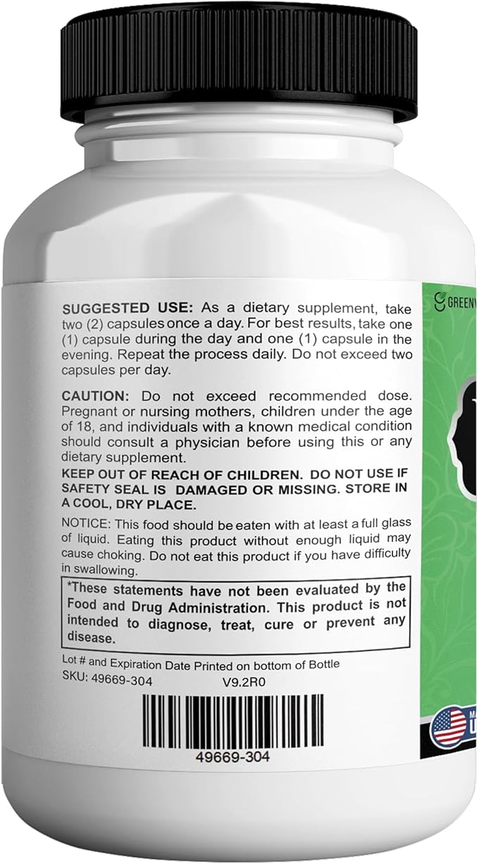 Fast Lean Pro Max Natural Dietary Supplement 60 Capsules 30-Day Supply All Natural Ingredients Vegan Friendly (3)