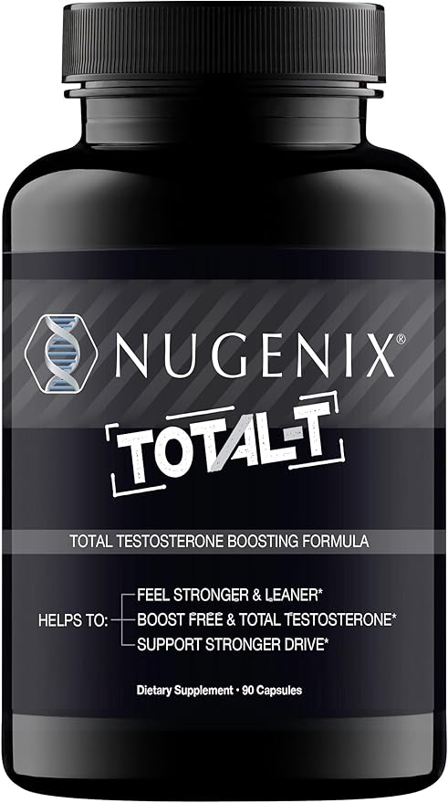 Nugenix Essentials Creatine Monohydrate and Total-T Testosterone Booster for Men
