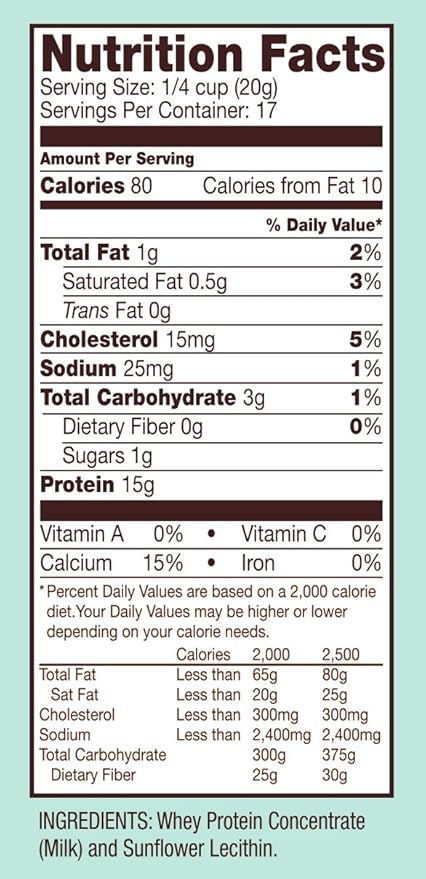 Bob's Red Mill Whey Protein Powder 12ounce Package May Vary Red unflavored 12 Ounce