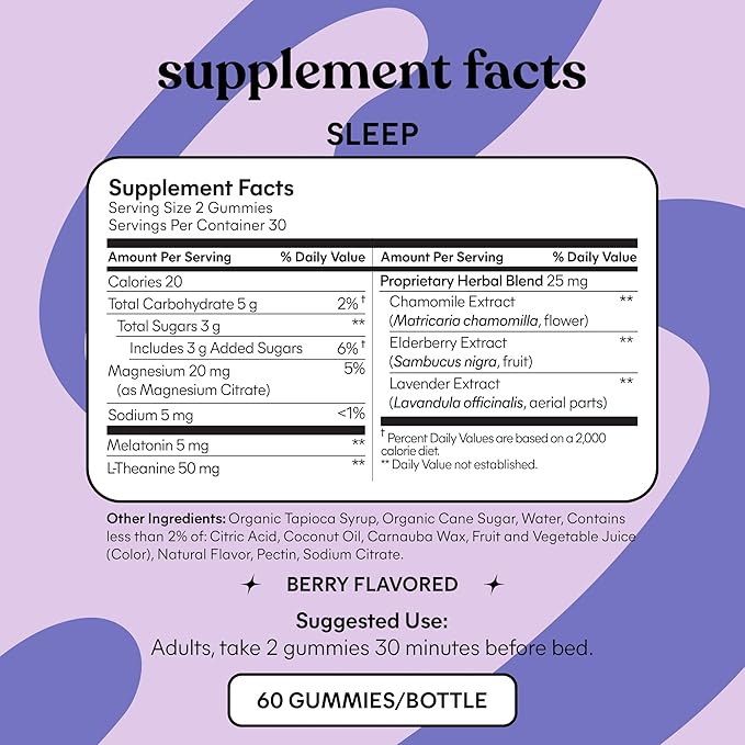 Lemme Chill &amp Sleep Bundle - Stress Relief Gummies with KSM-66 Ashwagandha &amp Deep Sleep Gummies with Melatonin and Magnesium to Fall Asleep Faster - Gluten-Free and Non-GMO (Variety Pack of 2)