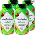 Vitafusion Calcium Gummy Vitamins for Adults 500mg Creamy Swirled Fruits 400 Count