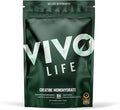 Vivo Life - Creatine Monohydrate Powder Micronised - Vegan Unflavoured (8.8 oz 84 Servings)