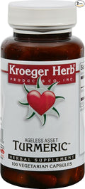 KROEGER Herb Turmeric 100 VCAP 2 pk