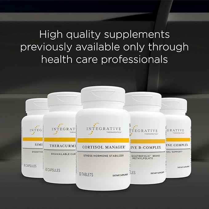 Integrative Therapeutics Berberine - Supports Metabolic Health &amp Cellular Energy Metabolism - Practitioner-Trusted Quality - Dairy-Free &amp Gluten-Free - 60 Capsules (60 Servings)