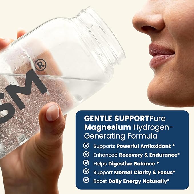 Hydrogen Water Tablets with MagnesiumHydrogen Tablets for Drinking WaterAntioxidant and Cellular Health Support H2 Molecular Tabs90 Tablets