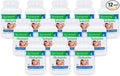 Alkadophilus (12 Pack) Best Process Alkaline — No Refrigeration Probiotic &amp Prebiotic Digestive Supplement — 1.5 Billion CFU of Good Bacteria &amp Beetroot