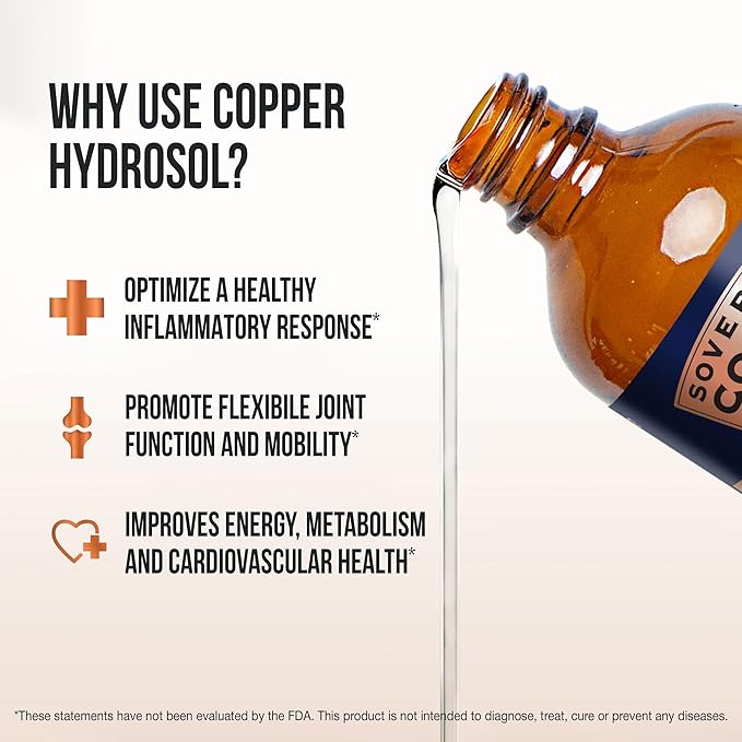 Sovereign Copper Bio-Active Copper Hydrosol 8oz