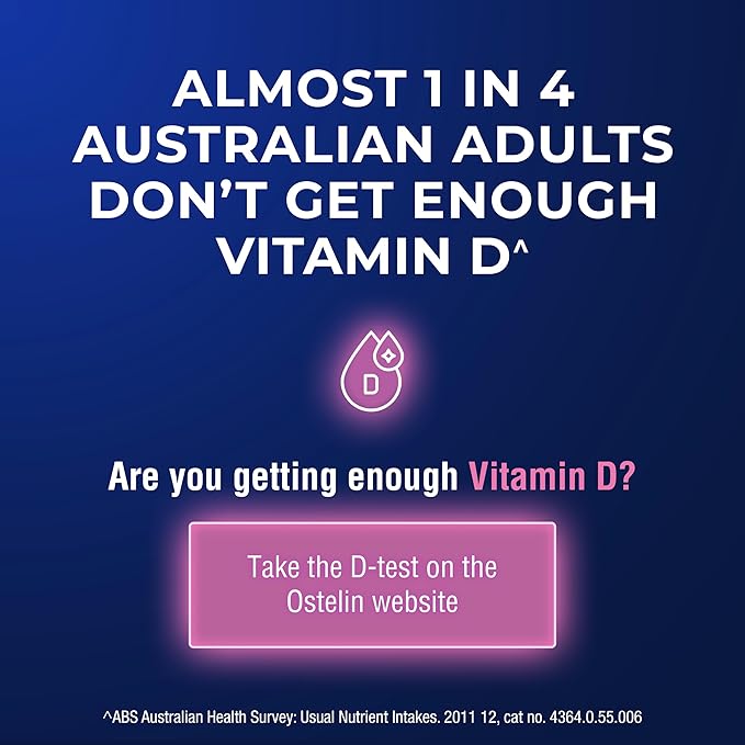 Vitamin D3 for Keeping Bones and Muscle Healthy and Strong - Boost Your Immune System - 1000IU - 1 Daily Supplement - 60 Capsules