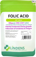 Folic Acid Tablets 3-Pack 720 Tablets 400mcg - ONE A Day (folacin Vitamin B-9)