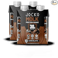 Jocko-Fuel Protein Shake 2 Box with 4 Bottle - Ready to Drink Grass-Fed Whey No Artificial Sweeteners Keto-Friendly Low-Carb High-Protein Meal Replacement Recovery Fitness (11 Fl Oz Chocolat