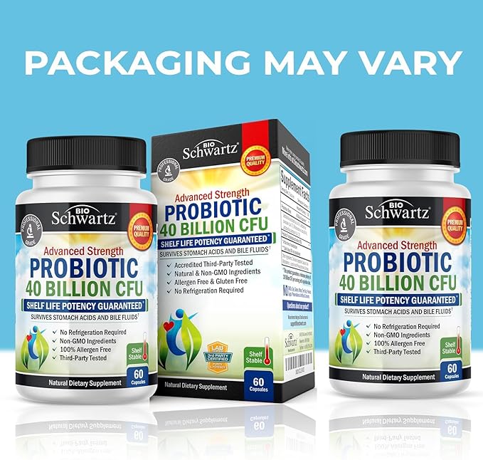 Turmeric Supplement with Saffron Cinnamon and Cardamom (1 Month Supply) Plus 40 Billion CFU Daily Probiotic Supplement (1 Month Supply)