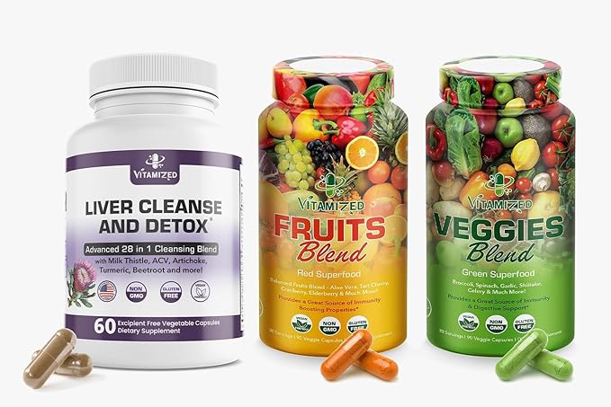 Holistic Liver Support &amp Immune Defense Bundle