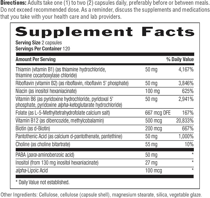 Country Life Coenzyme Vitamin B Complex Caps 240 Capsules and Magnesium Citrate 250 mg 120 Tablets Bundle