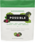 SuperGreens - Potent Superfoods Blend - Plant-Based Antioxidant Support - Greens Powder Supplement &amp Drink Mix - Non-GMO Vegan &amp Gluten-Free - SuperGreens (30 Servings)