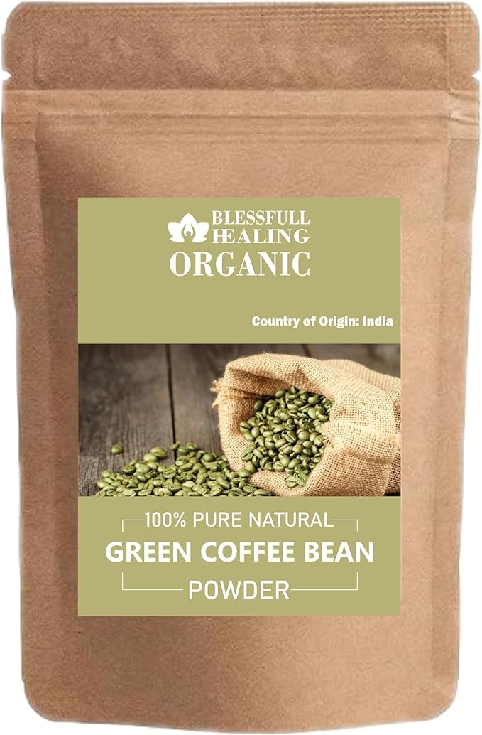 Organic Green Coffee Bean Powder 100% Pure Natural 200 Gram / 7.05 oz