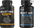 Day &amp Night Energy With Sleep Aid Bundle | 400mg Caffeine | 600mg Ashwagandha | 200mg Lions Mane | Increased Energy &amp Focus &amp Mood Sleep Aid with GABA Valerian Root Chamomile Melatonin