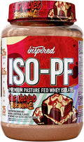 Inspired ISO-PF Pasture Fed Whey Protein Isolate – 25g Protein Low Carb &amp Lactose Free – Grass Fed Post Workout Protein Powder