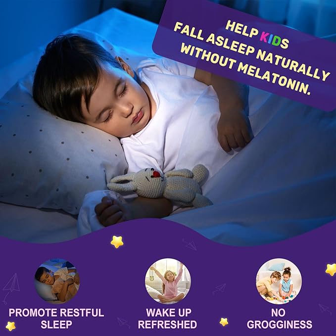 5HTP Gummies with Magnesium Glycinate + Kids Sleep Gummies - Magnesium Glycinate Gummies