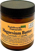 Magnesium Butter with Lavender and Copaiba 4 oz Glass Jar of Topical Magnesium