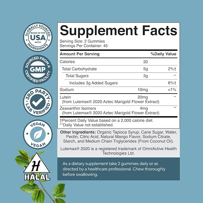 Bundle of Green Coffee Bean Extract for Uric Acid Cleanse &amp Detox with Turmeric Tart Cherry &amp Celery Seed and Zeaxanthin Plus Lutein Gummies - Lutein Eye Vitamins for Vision &amp Blue Light