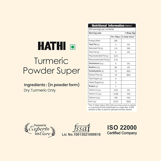 Hathi Turmeric Powder Super 1 Kg