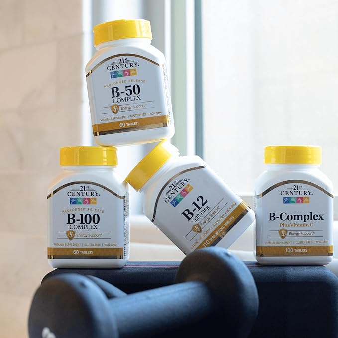 21st Century Complex B-50 Tablets Prolonged Release - 60 ct Pack of 3