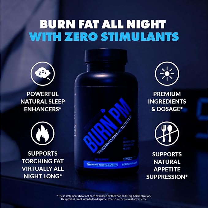 Sculpt Nation by V Shred T-Boost Max Burn Day and Burn PM with Ashwagandha Cayenne Green Coffee and Melatonin 3 Pack 60 Capsules Each