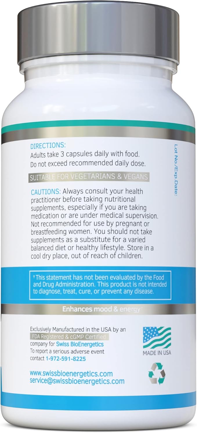 Rhodiola &amp Ashwagandha with L-Theanine - Award Winning Ashwagandha KSM-66 600mg &amp 1500mg Rhodiola (3% Rosavins - 1% Salidrosides) whole root equivalent- adaptogen combo- No artificial fillers