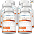 Approved Science Ashwagandha 1500mg with Bioperine® and Ginger- Enhance Memory Boost Mood &amp Energy - 60 Vegan Friendly Capsules (6 Bottles)