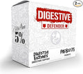 5% Nutrition Rich Piana Digestive Defender 2-in-1 Box with Probio-75 | Probiotic + Prebiotic &amp Diges-Ten Digestive Enzyme Formula (30 Svgs)