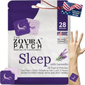 Zovira Sleep Patches for Adults Melatonin Free with Lavender Ashwagandha &amp Magnesium Patch | Easy-to-Apply Aromatherapy to Relax &amp Wake Up Refreshed | Long-Lasting Night Comfort | 28 Patches