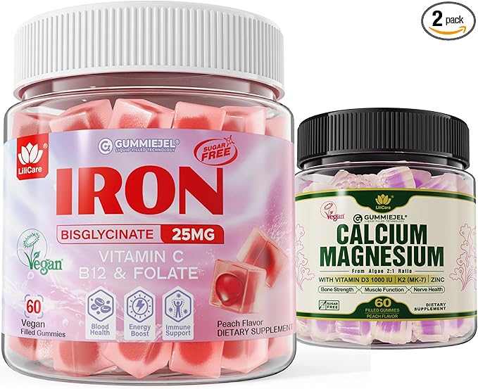 Bundle - Vegan Iron + Algae Calcium