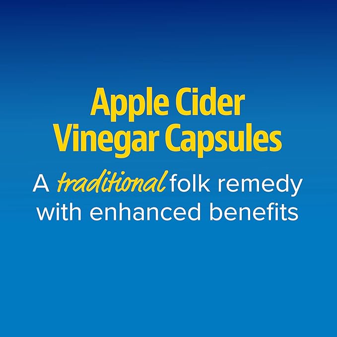 Enzymedica Apple Cider Vinegar Healthy Weight and Digestive Support 60 Count