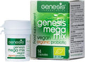 MegaMix BIO Probiotic for Gut Health | Shelf Stable Probiotics for Women &amp Men with Lactobacillus &amp Bifidobacterium for Digestive Immune &amp Gastrointestinal Support - Vegan 14 Capsules