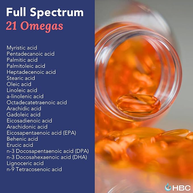 High Strength Omega 3 Fish Oil - 1000mg Norwegian Salmon Oil with EPA &amp DHA No Burping or Aftertaste Omega 3 Fatty Acids Supplement for Eye Brain &amp Heart Triglyceride Form - 180 Capsules