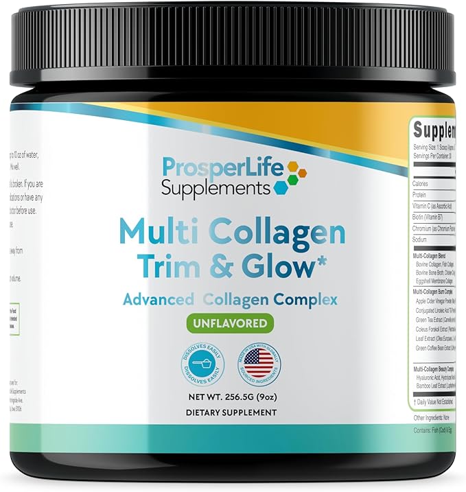 ProsperLife- Multi Collagen Trim &amp Glow