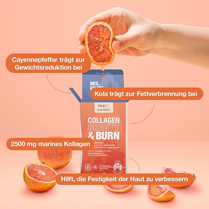 Nupo - Slim Boost Collagen Beauty &amp Burn 15 pcs