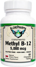 High-Potency Methylcobalamin B-12 Chewable Tablets (5000 mcg)