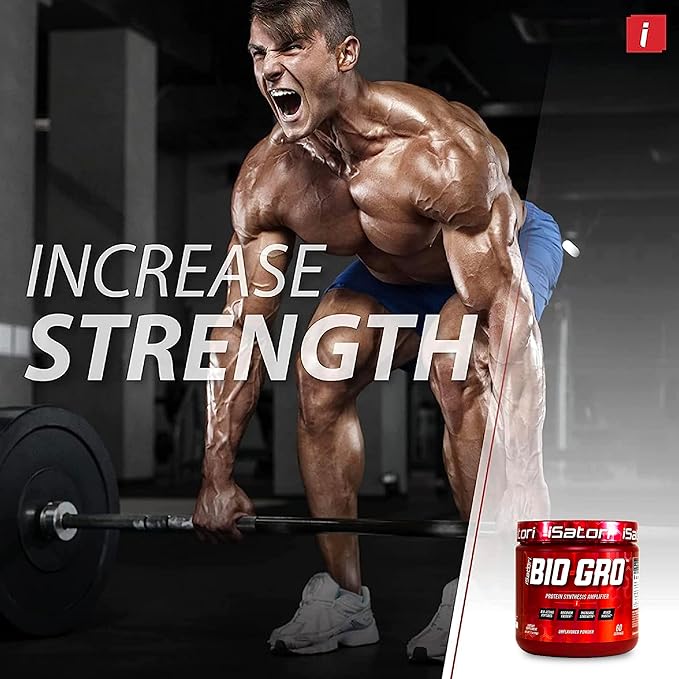 iSatori Bio-GRO Vanilla Ice Cream (60 Servings) &amp Bio-Active Whey Protein Powder Unflavored (30 Servings)