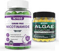 NEVISS Nicotinamide 500mg Gummies + Marine Algae Calcium Gummies Bundle
