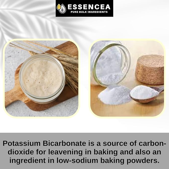 Zinc Oxide Powder 1 lb + Potassium Bicarbonate 2 lb – Non-Nano High Purity Multi-Purpose Grade – Resealable Bags | Value Combo Pack