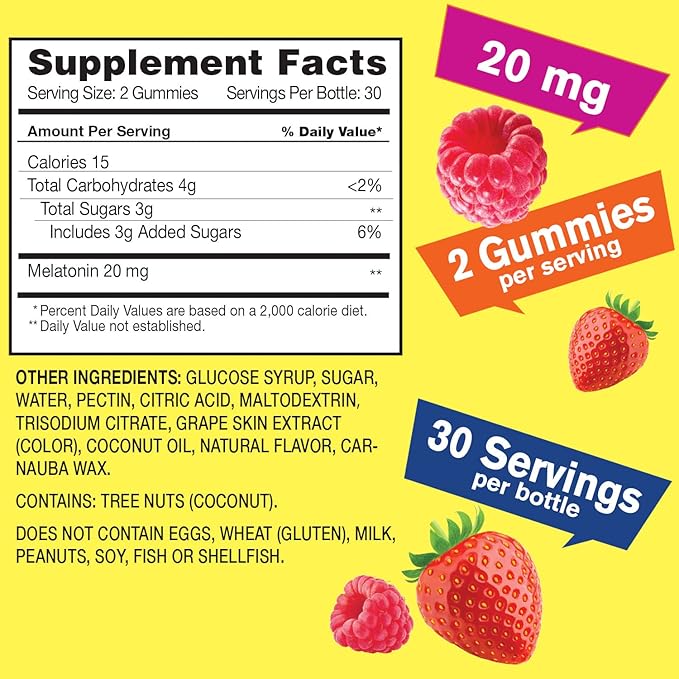 WellYeah Melatonin 20mg 2 Pack + Iron Kids Gummies Bundle - Sleep Support - Anemia Support Red Blood Cell Formation Energy and Immunity Support - Gluten Free and Gelatin Free Vegetarian