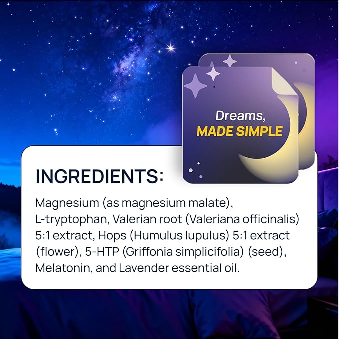 Simple Promise Zerava Sleep Patch for Adults | Bedtime Support for Tired Adults &amp Busy Parents | Comfort Feel that Holds All Night | 8-Hour Slow Release | Easy On &amp Off | 28 Patches | Lavender