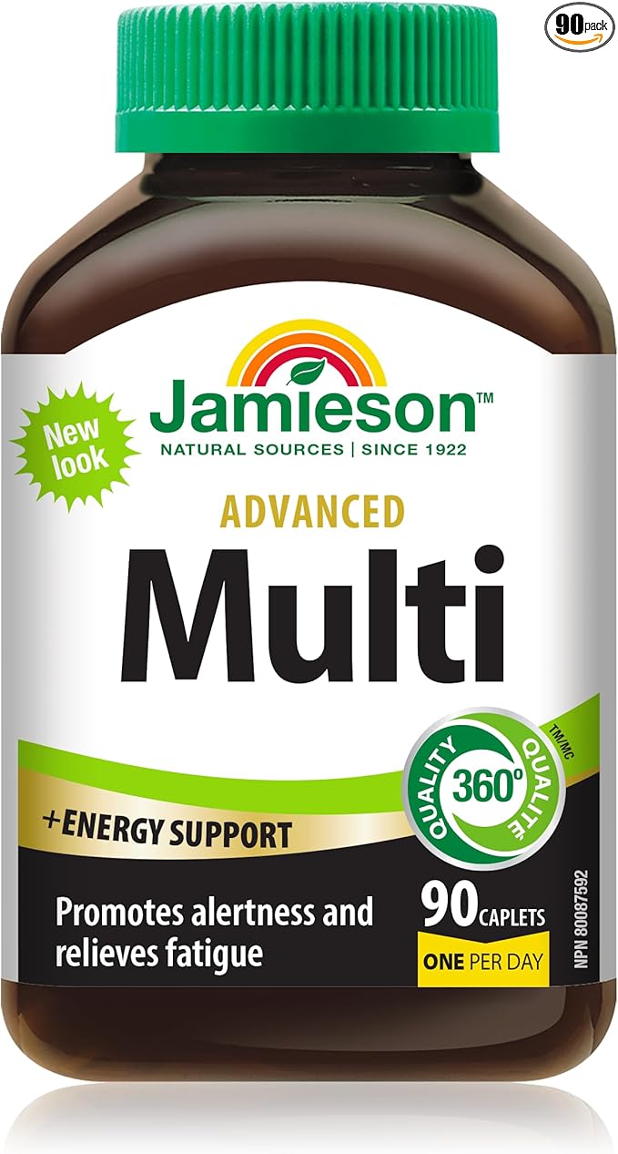 Jamieson Advanced Multi + Energy Support 90 caplets